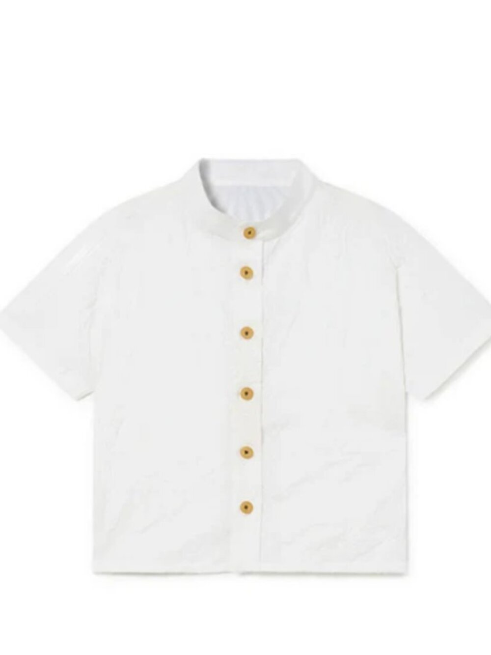 Little Creative Factory  White Honolulu Boy Shirt size 4-5 yrs